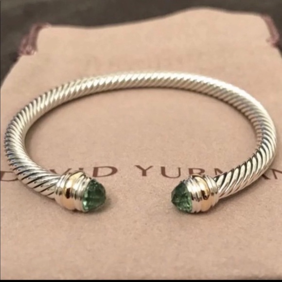 David Yurman Jewelry - David Yurman Cable Classic with Prasiolite